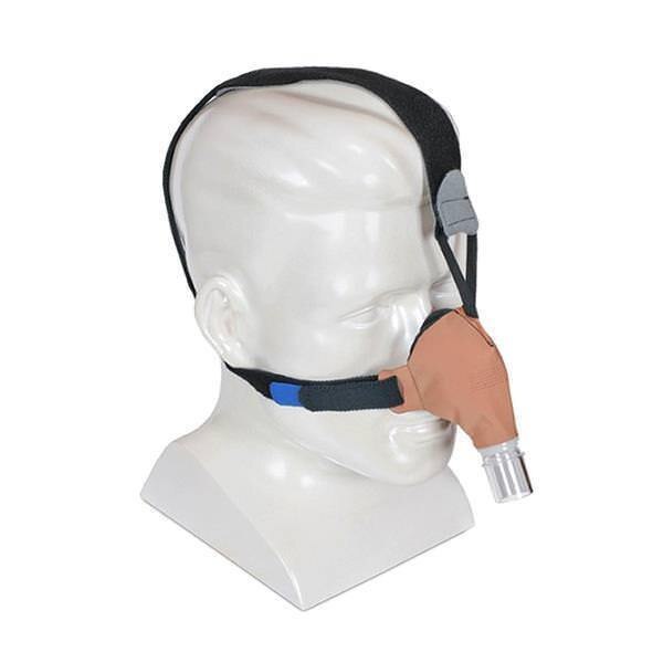 Side View Advance Beige Cloth Mask